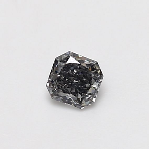 0.25 carat Fancy  Gray-VS1 Natūralus Radiant Deimantas (1)