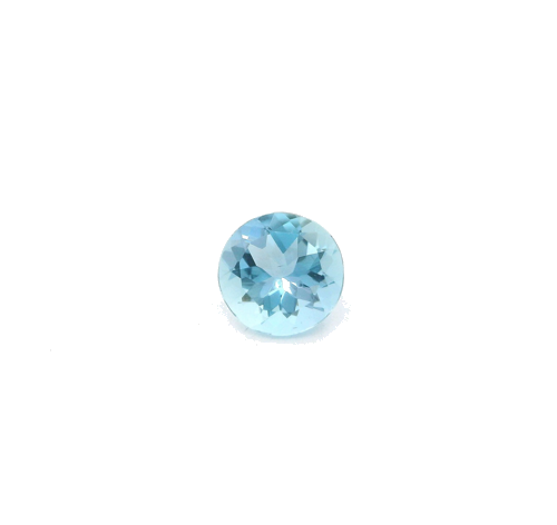 0.62 carat BLUE Round Aquamarine (1)