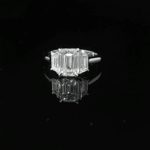2.01 carat F-SI2 Natūralus Emerald Deimantas (1)