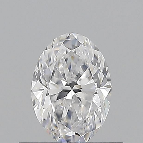 0.55 carat D-VS1 Natūralus Oval Deimantas (1)