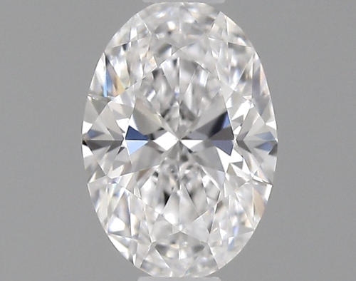 0.55 carat D-VVS2 Natūralus Oval Deimantas (1)