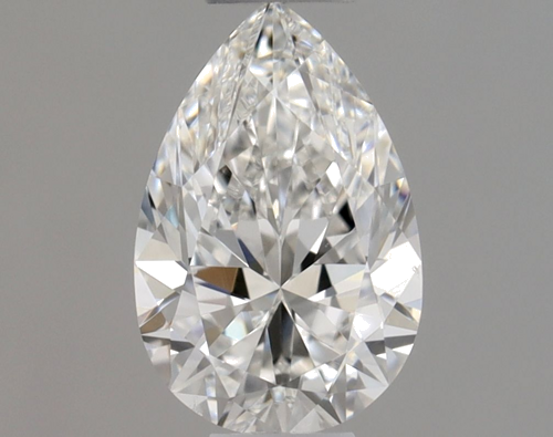 0.41 carat F-VS1 Natūralus Pear Deimantas (1)