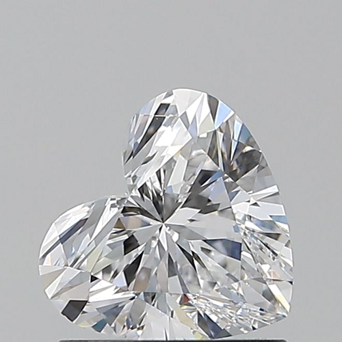 0.91 carat D-VS2 Natūralus Heart Deimantas (1)