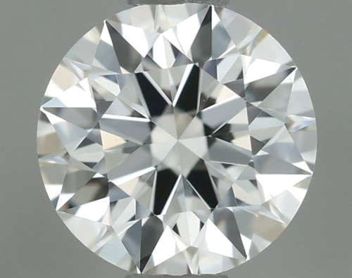 0.51 carat K-VVS2 Excellent cut Natūralus Round Deimantas (1)