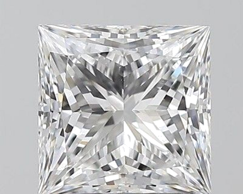 2.2 carat D-SI1 Natūralus Princess Deimantas (1)