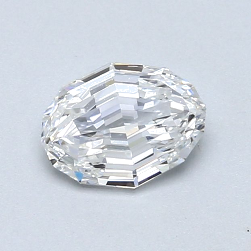 0.6 carat D-VVS1 Natūralus Oval Deimantas (1)