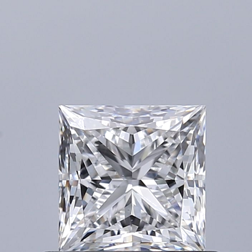 0.7 carat D-VS2 Natūralus Princess Deimantas (1)