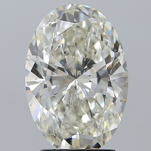 3.01 carat K-SI1 Natūralus Oval Deimantas (1)