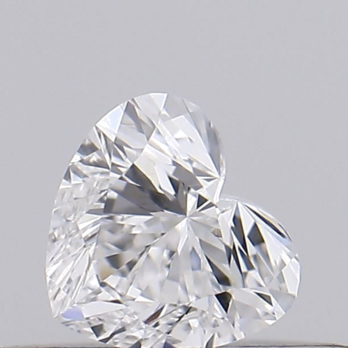 0.2 carat E-VVS2 Natūralus Heart Deimantas (1)