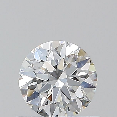 0.62 carat F-SI1 Excellent cut Natūralus Round Deimantas (1)