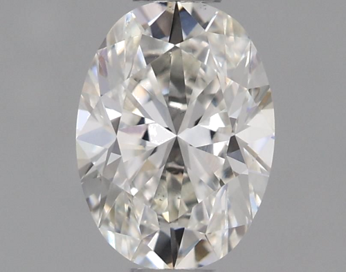 0.57 carat G-VS2 Natūralus Oval Deimantas (1)