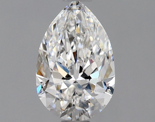 1.01 carat E-IF Natūralus Pear Deimantas (1)