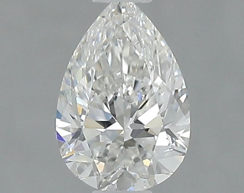 0.4 carat F-VS1 Natūralus Pear Deimantas (1)