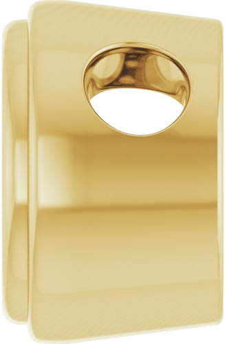 Pakabukas „Bezel-Set Solitaire“ 10k yellow gold Round 4.1mm (3)