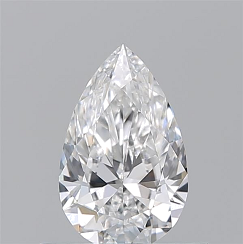 0.55 carat E-VS1 Natūralus Pear Deimantas (1)