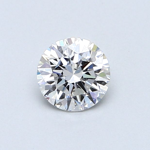 0.53 carat D-VS2 Very Good cut Natūralus Round Deimantas (1)