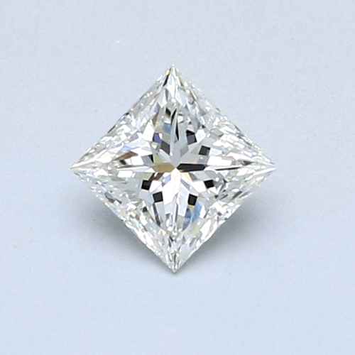 0.5 carat H-VS1 Natūralus Princess Deimantas (1)