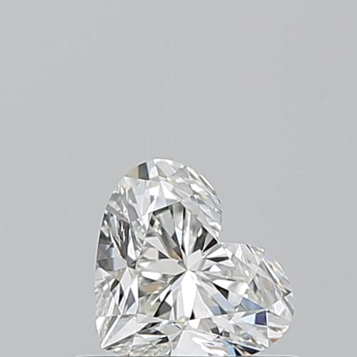 0.5 carat J-VVS2 Natūralus Heart Deimantas (1)