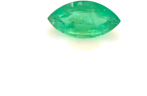 0.63 carat GREEN Marquise Smaragdas (1)