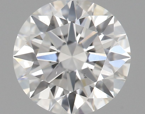 0.57 carat F-SI1 Excellent cut Natūralus Round Deimantas (1)