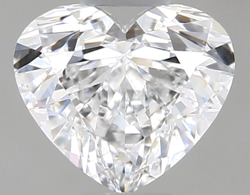 0.53 carat E-VS1 Natūralus Heart Deimantas (1)