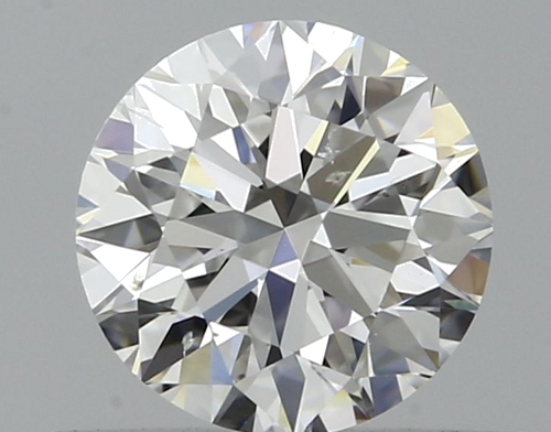 0.5 carat F-SI1 Very Good cut Natūralus Round Deimantas (1)