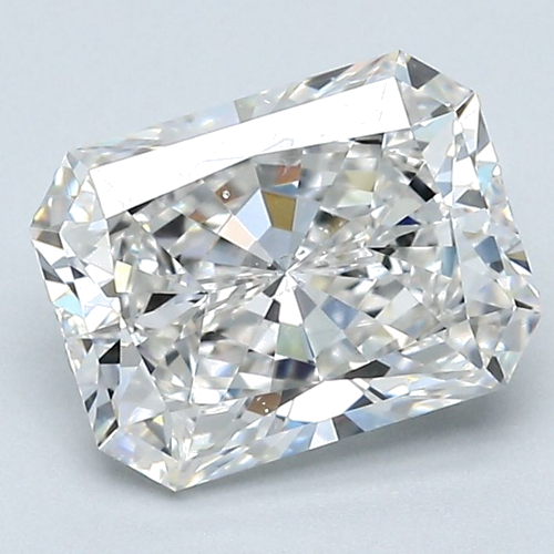 2.02 carat G-SI1 Natūralus Radiant Deimantas (1)