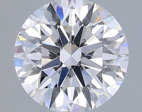 0.46 carat D-VVS2 Excellent cut Natūralus Round Deimantas (1)