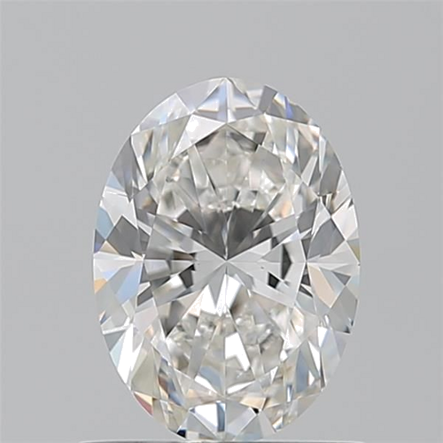 1.01 carat H-VS1 Natūralus Oval Deimantas (1)
