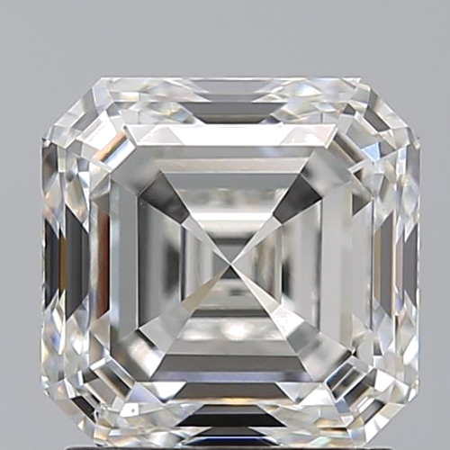 2.01 carat H-VS2 Natūralus Asscher Deimantas (1)