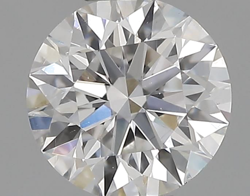 0.37 carat F-VS2 Very Good cut Natūralus Round Deimantas (1)