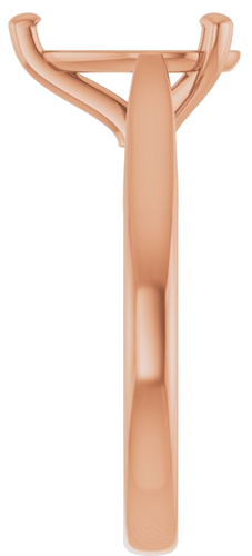 Sužadėtuvių Žiedas 14k rose gold Pear 10mm x 7mm (4)