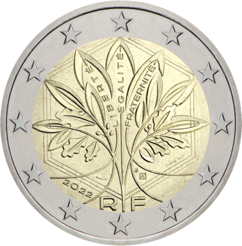 2022 France National 2 euro coin (New design) (1)