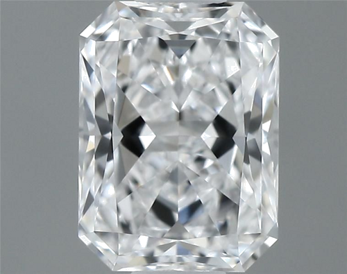 0.43 carat D-VVS1 Natūralus Radiant Deimantas (1)