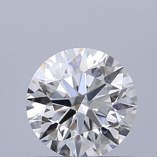 0.64 carat F-VVS1 Excellent cut Natūralus Round Deimantas (1)