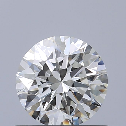 0.71 carat H-IF Excellent cut Natūralus Round Deimantas (1)