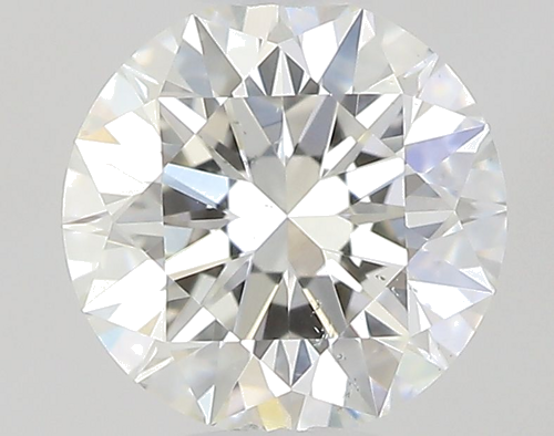 0.52 carat H-SI1 Excellent cut Natūralus Round Deimantas (1)