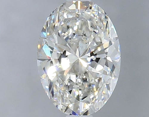0.9 carat H-SI1 Natūralus Oval Deimantas (1)