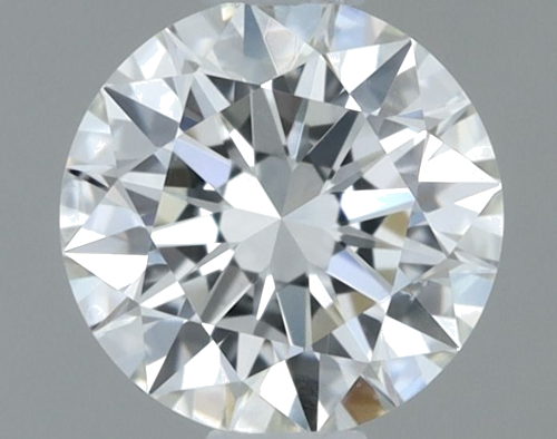 0.5 carat H-VVS2 Excellent cut Natūralus Round Deimantas (1)