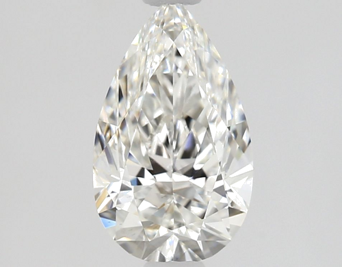 0.9 carat G-VS2 Natūralus Pear Deimantas (1)