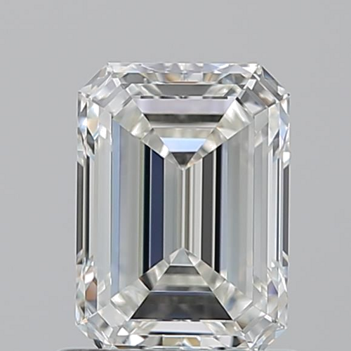 1.01 carat H-VVS2 Natūralus Emerald Deimantas (1)