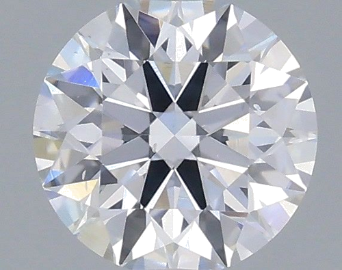 0.35 carat F-SI1 Excellent cut Natūralus Round Deimantas (1)
