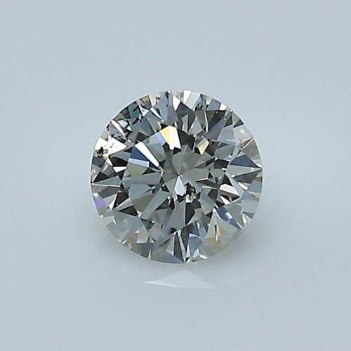 0.5 carat I-SI2 Very Good cut Natūralus Round Deimantas (1)