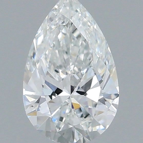 0.51 carat D-VS2 Natūralus Pear Deimantas (1)
