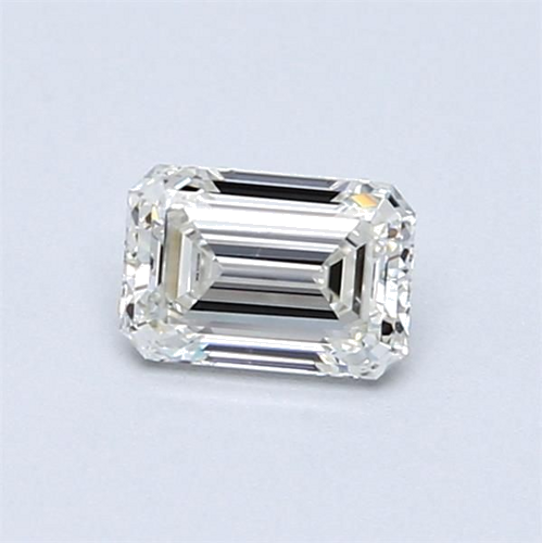 0.53 carat I-VVS1 Natūralus Emerald Deimantas (1)
