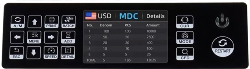 Banknote checking/counting machine Pro Check-Count 920 (4)