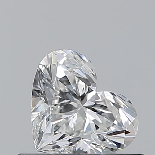 0.5 carat F-IF Natūralus Heart Deimantas (1)