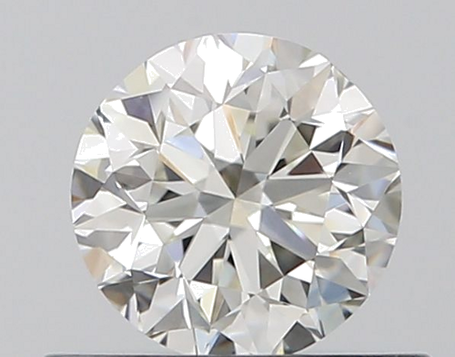 0.5 carat I-VVS2 Very Good cut Natūralus Round Deimantas (1)