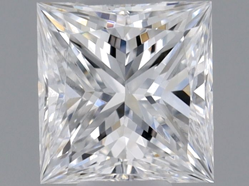 0.3 carat D-SI2 Natūralus Princess Deimantas (1)
