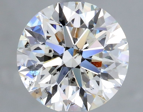 1.13 carat G-SI2 Excellent cut Natūralus Round Deimantas (1)